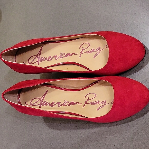 Suede low comfortable chunky heel w/ round toe - Picture 10 of 17